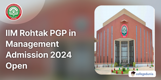 IIM Rohtak PGP in Management Admission 2024 Open; Apply till January 5